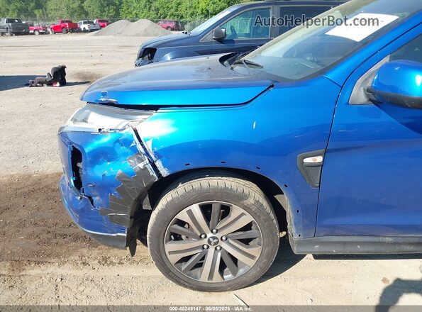 JA4AP3AU4LU002117 2020 MITSUBISHI OUTLANDER SPORT Blue 