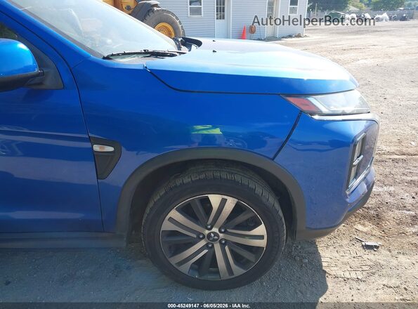 JA4AP3AU4LU002117 2020 MITSUBISHI OUTLANDER SPORT Blue 