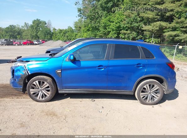 JA4AP3AU4LU002117 2020 MITSUBISHI OUTLANDER SPORT Blue სალონის 360-გრადუსიანი ხედი