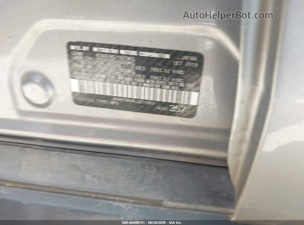 JA4AP3AU4LU011903 2020 MITSUBISHI OUTLANDER SPORT Gray Engine compartment view