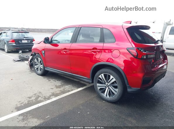 JA4AP3AU4LU012730 2020 MITSUBISHI OUTLANDER SPORT Red Հետևի ձախ