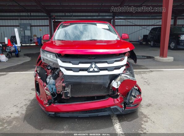 JA4AP3AU4LU012730 2020 MITSUBISHI OUTLANDER SPORT Red Սալոնի հետևի տեսք