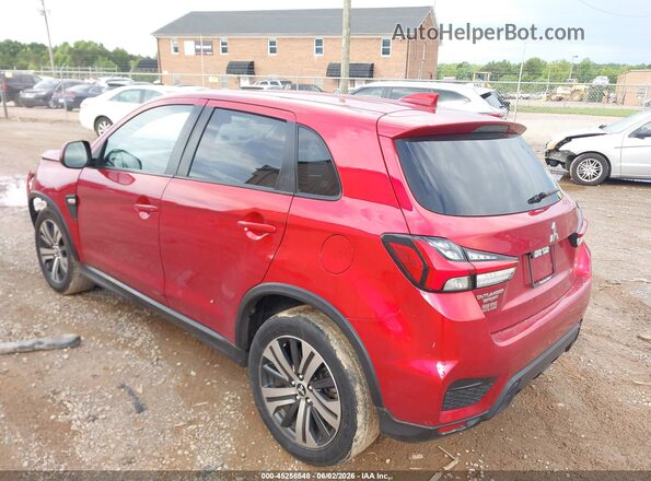 JA4AP3AU4LU029740 2020 MITSUBISHI OUTLANDER SPORT Red Rear left