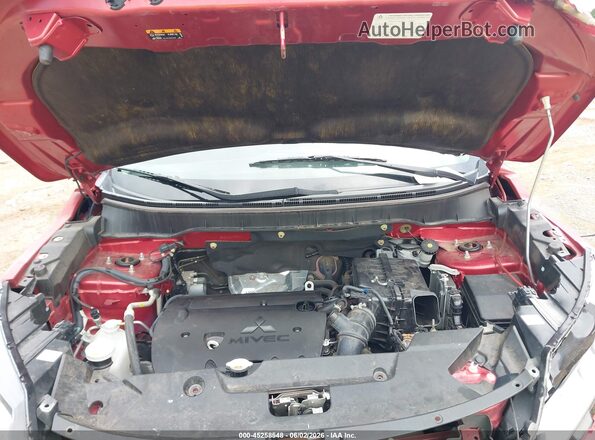 JA4AP3AU4LU029740 2020 MITSUBISHI OUTLANDER SPORT Red Rear view