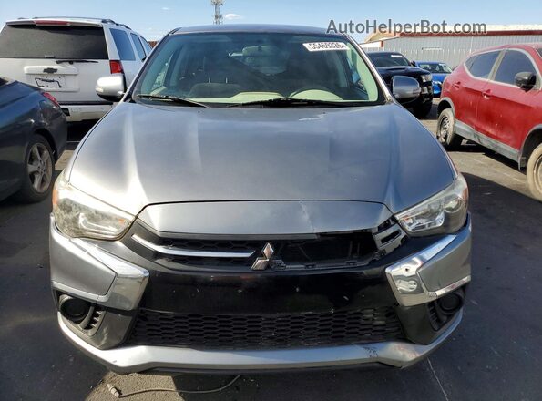 JA4AP3AU5KU017983 2019 MITSUBISHI OUTLANDER Silver წინა ხედი