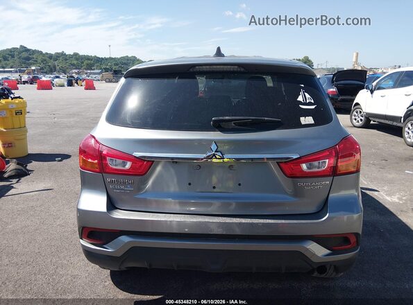 JA4AP3AU6JZ032946 2018 MITSUBISHI OUTLANDER SPORT Серебряный 