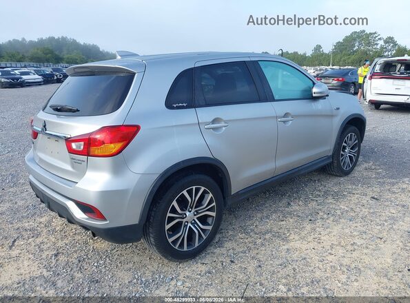 JA4AP3AU6KU003106 2019 MITSUBISHI OUTLANDER SPORT Silver Задня права чверть