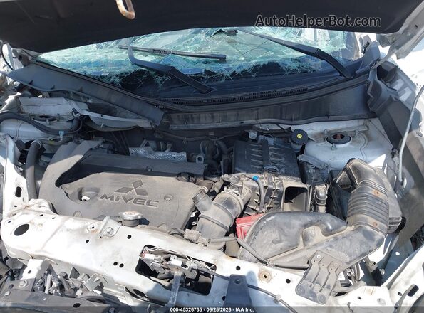 JA4AP3AU6KU008192 2019 MITSUBISHI OUTLANDER SPORT White Vista trasera