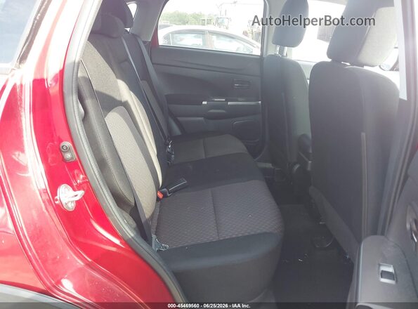 JA4AP3AU6KU032489 2019 MITSUBISHI OUTLANDER SPORT Red Widok naklejki z numerem VIN