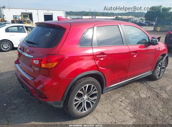 JA4AP3AU6KU032489 2019 MITSUBISHI OUTLANDER SPORT Red Tył prawy