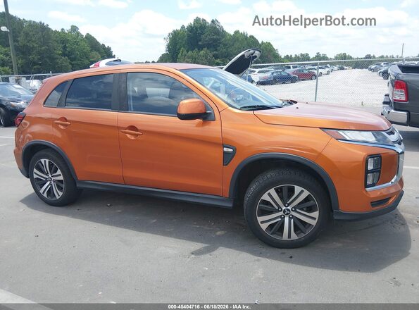 JA4AP3AU6LU008274 2020 MITSUBISHI OUTLANDER SPORT Orange Вид задньої частини салону