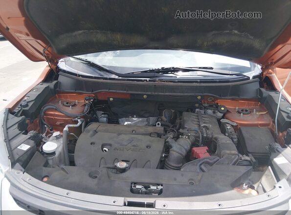 JA4AP3AU6LU008274 2020 MITSUBISHI OUTLANDER SPORT Orange Вид ззаду