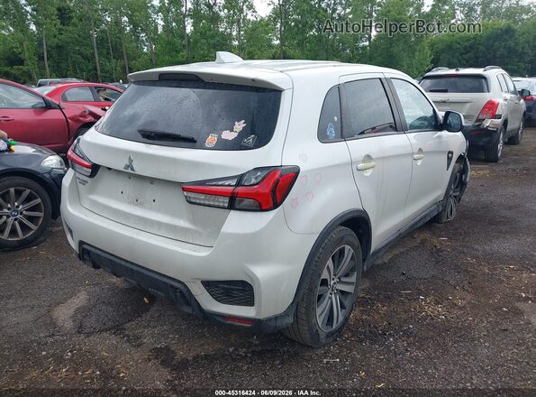 JA4AP3AU6LU014317 2020 MITSUBISHI OUTLANDER SPORT White უკანა მარჯვენა