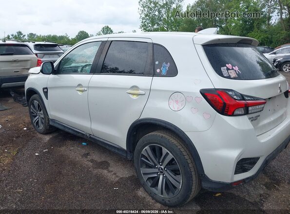 JA4AP3AU6LU014317 2020 MITSUBISHI OUTLANDER SPORT White სალონის 360-გრადუსიანი ხედი