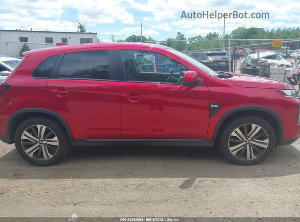 JA4AP3AU6LU021560 2020 MITSUBISHI OUTLANDER SPORT Красный Вид задней части салона