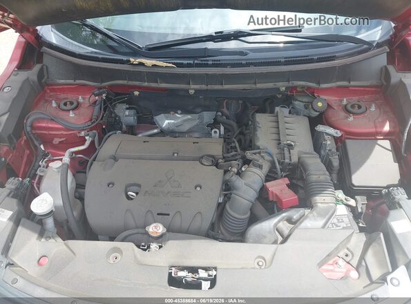JA4AP3AU6LU021560 2020 MITSUBISHI OUTLANDER SPORT Красный Вид сзади