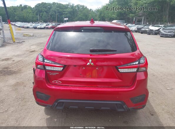 JA4AP3AU6LU021560 2020 MITSUBISHI OUTLANDER SPORT Красный 