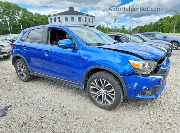 JA4AP3AU7GZ026341 2016 MITSUBISHI OUTLANDER Blue 