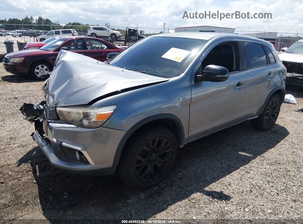 JA4AP3AU7HZ043867 2017 MITSUBISHI OUTLANDER SPORT Gray Vista tres cuartos delantera izquierda