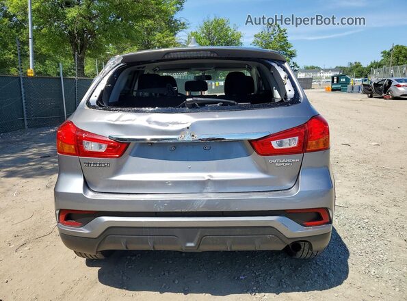 JA4AP3AU7KU003907 2019 MITSUBISHI OUTLANDER Gray Вид ззаду