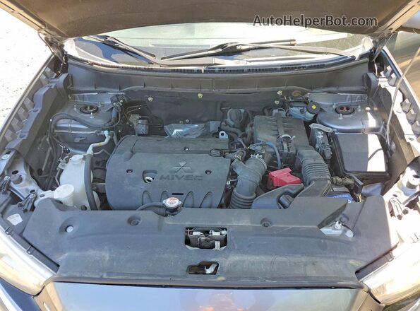 JA4AP3AU7KU003907 2019 MITSUBISHI OUTLANDER Gray Вид задньої частини салону
