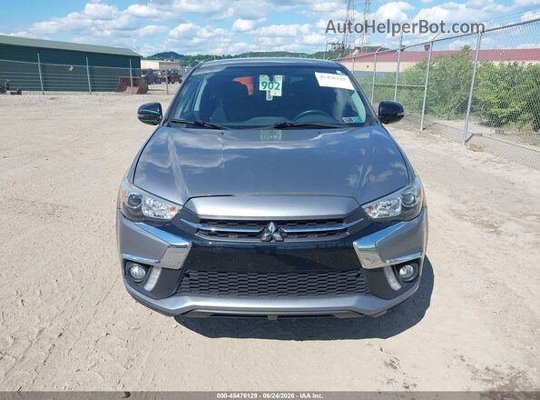 JA4AP3AU7KU024059 2019 MITSUBISHI OUTLANDER SPORT Gray Instrument cluster view