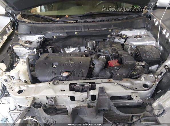 JA4AP3AU8HZ030108 2017 MITSUBISHI OUTLANDER SPORT Silver Вид ззаду