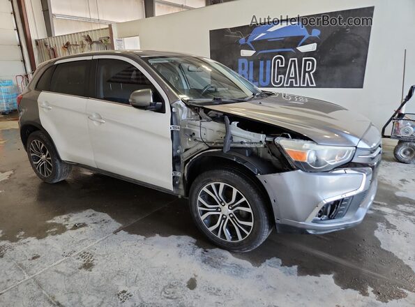 JA4AP3AU8JZ017719 2018 MITSUBISHI OUTLANDER Two Tone 