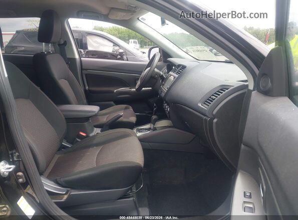 JA4AP3AU8KU007531 2019 MITSUBISHI OUTLANDER SPORT Black Widok wnętrza z przodu