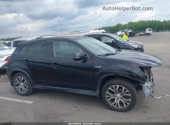 JA4AP3AU8KU007531 2019 MITSUBISHI OUTLANDER SPORT Black Widok wnętrza z tyłu
