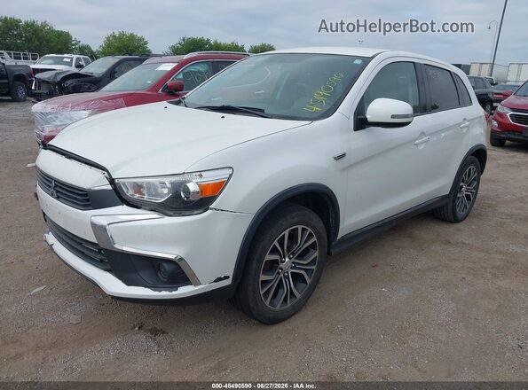 JA4AP3AU9HZ022289 2017 MITSUBISHI OUTLANDER SPORT White Vista tres cuartos delantera izquierda
