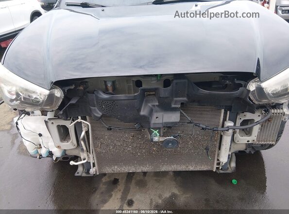 JA4AP3AUXJU014284 2018 MITSUBISHI OUTLANDER SPORT Черный Вид спереди