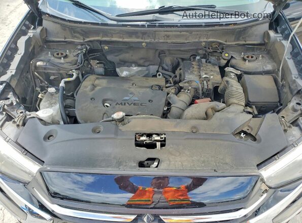 JA4AP3AUXJU015029 2018 MITSUBISHI OUTLANDER Черный Вид подкапотного пространства