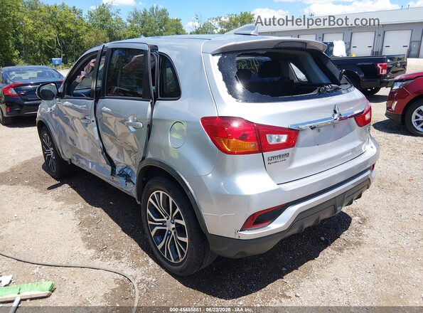 JA4AP3AUXKU011676 2019 MITSUBISHI OUTLANDER SPORT Серебряный Задняя левая четверть