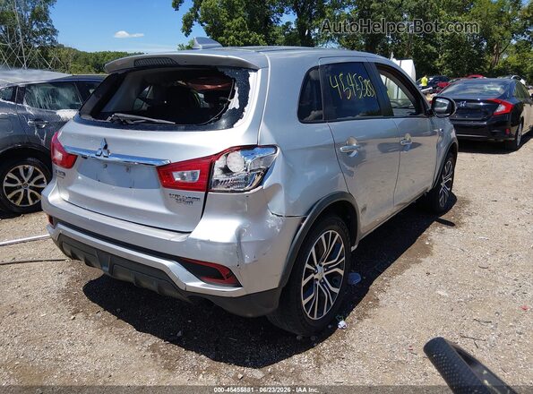 JA4AP3AUXKU011676 2019 MITSUBISHI OUTLANDER SPORT Серебряный Задняя правая четверть