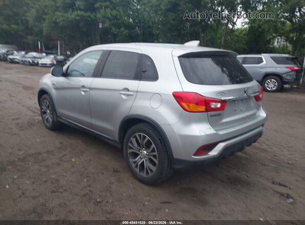 JA4AP3AUXKU029613 2019 MITSUBISHI OUTLANDER SPORT Silver Tył lewy
