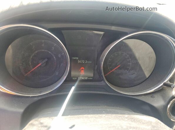 JA4AP3AW0JU000282 2018 MITSUBISHI OUTLANDER Blue Вид щитка приладів