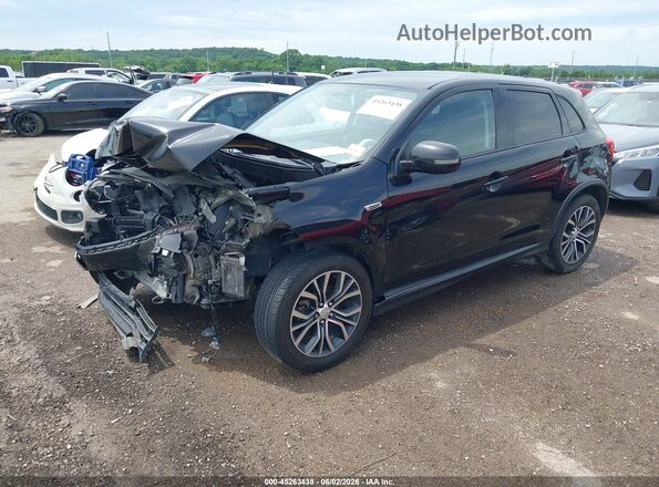 JA4AP3AW4GZ024340 2016 MITSUBISHI OUTLANDER SPORT Black Передня ліва чверть