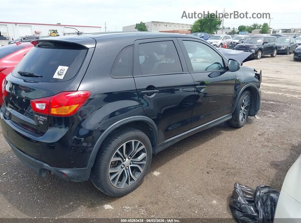 JA4AP3AW4GZ024340 2016 MITSUBISHI OUTLANDER SPORT Black Задня права чверть