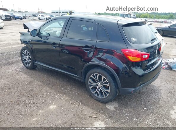 JA4AP3AW4GZ024340 2016 MITSUBISHI OUTLANDER SPORT Black Задня ліва чверть