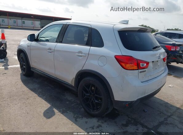 JA4AP3AW4HZ056934 2017 MITSUBISHI OUTLANDER SPORT Белый Задняя левая четверть