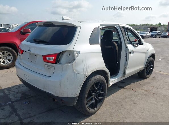 JA4AP3AW4HZ056934 2017 MITSUBISHI OUTLANDER SPORT Белый Задняя правая четверть