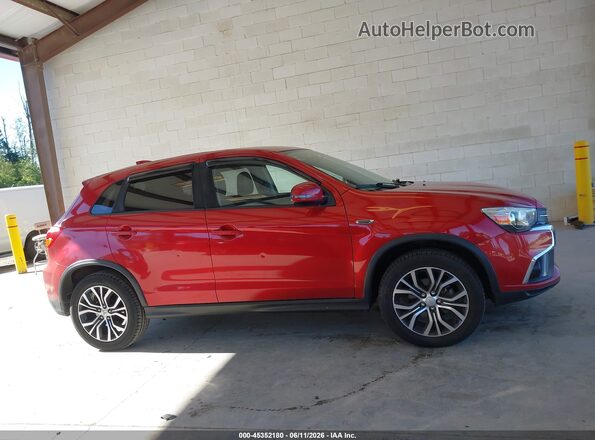 JA4AP3AW4JZ036429 2018 MITSUBISHI OUTLANDER SPORT Red Widok wnętrza z tyłu