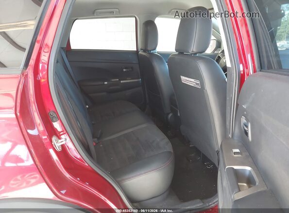 JA4AP3AW4JZ036429 2018 MITSUBISHI OUTLANDER SPORT Red Widok naklejki z numerem VIN