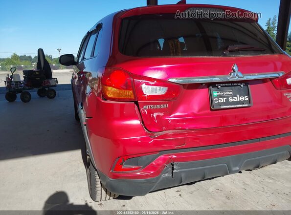JA4AP3AW4JZ036429 2018 MITSUBISHI OUTLANDER SPORT Red Widok z przodu