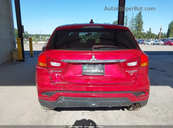JA4AP3AW4JZ036429 2018 MITSUBISHI OUTLANDER SPORT Red 