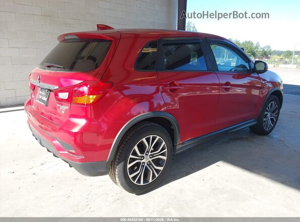 JA4AP3AW4JZ036429 2018 MITSUBISHI OUTLANDER SPORT Red Tył prawy