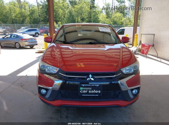 JA4AP3AW4JZ036429 2018 MITSUBISHI OUTLANDER SPORT Red Widok zestawu wskaźników