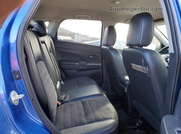 JA4AP3AW5JZ028517 2018 MITSUBISHI OUTLANDER Синий Вид задних сидений