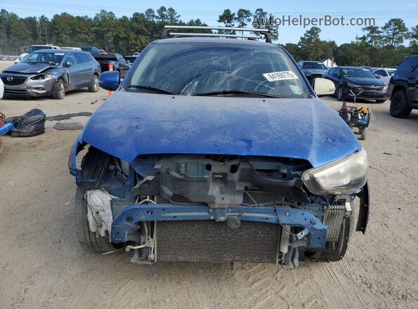 JA4AP3AW5JZ028517 2018 MITSUBISHI OUTLANDER Синий Вид спереди